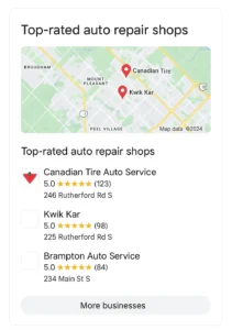 Top 3 businesses for Brampton Auto Repair